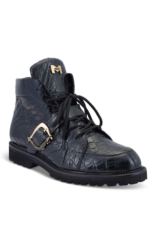 Mauri Corrupt 4994/1 Alligator Skin Chukka Boots (MA5481)