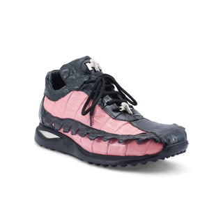 Mauri Crawler 8727/1 Exotic Hornback & Crocodile Casual Sneakers (MA5544) (Special Order)-AmbrogioShoes