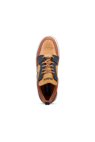 Mauri Crest 8461 Crocodile Skin & Leather Sneakers (MA5493)