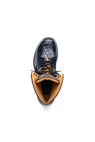 Mauri Diamond 8402 Exotic Crocodile / Suede / Nappa / Patent High-Top Sneakers (MA5625)