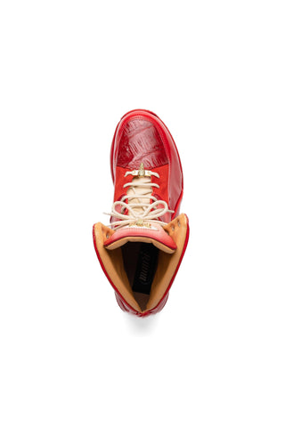 Mauri Diamond 8402 Exotic Crocodile / Suede / Nappa / Patent High-Top Sneakers (MA5625)