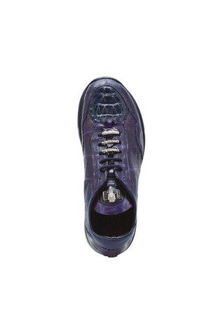 Mauri Everglades M789 Wonder Blue Crocodile / Hornback Crown Sneakers (MA5266)