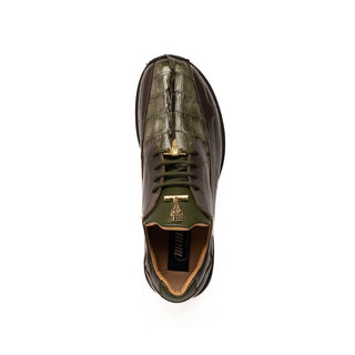 Mauri Flex M799 Exotic Hornback / Nappa Leather Derby Sneakers (MA5643)-AmbrogioShoes