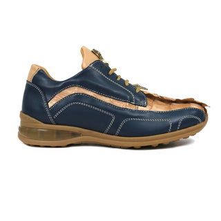 Mauri Flex M799 Exotic Hornback / Nappa Leather Derby Sneakers (MA5643)-AmbrogioShoes