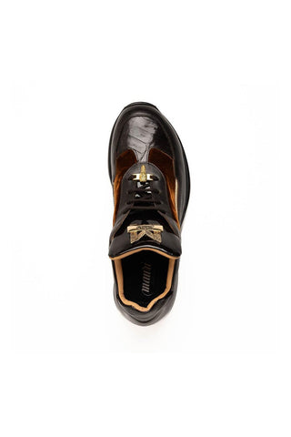 Mauri Goldie M705/3 Crocodile / Velvet / Nappa / Patent Sneaker