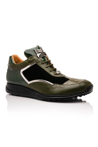 Mauri Goldie M705/3 Crocodile / Velvet / Nappa / Patent Sneaker