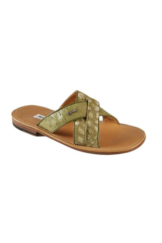 Mauri Green Apple Pony / Ostrich Sandals 1681-2 (MAO1007)