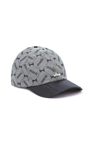 Mauri H65 Ostrich Skin & Fabric Hat