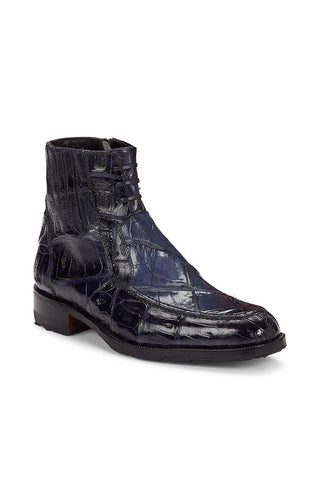 Mauri Hand-Painted Albricci Charcoal Grey Boots 4701 (MA4306)