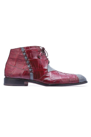 Mauri Harlem 4926 Crocodile / Ostrich Chukka Boot