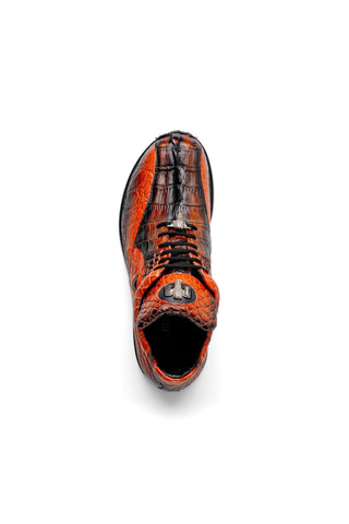 Mauri Hazard 8596-3 Alligator Skin & Hornback Sneakers (MA5566)