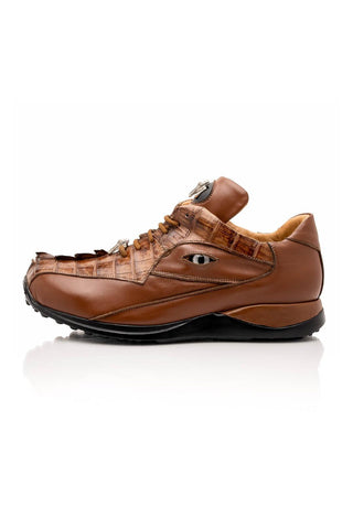 Mauri Hazard 8596/4 Exotic Hornback / Nappa Leather Sneakers (MA5644)