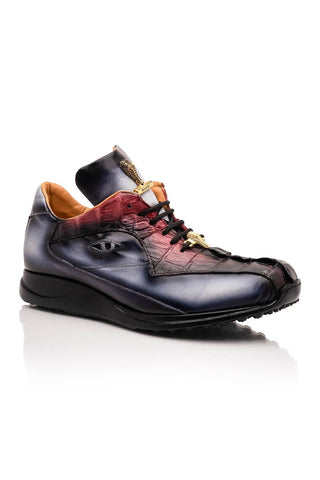 Mauri Hazard 8596/4 Exotic Hornback / Nappa Leather Sneakers (MA5644)