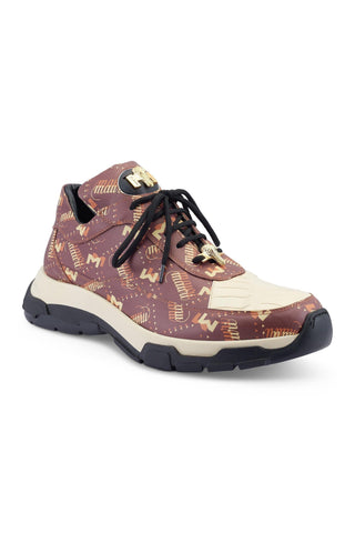 Mauri Imprint 8900/2 Crocodile Skin & Leather Sneakers (MA5501)