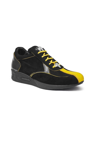 Mauri M791 Jackpot Crocodile Skin / Suede / Patent Sneakers (MA5267)