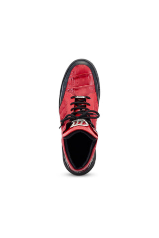 Mauri Notorious 8499 Crocodile Skin / Patent / Leather High-Top Sneakers (MA5496)