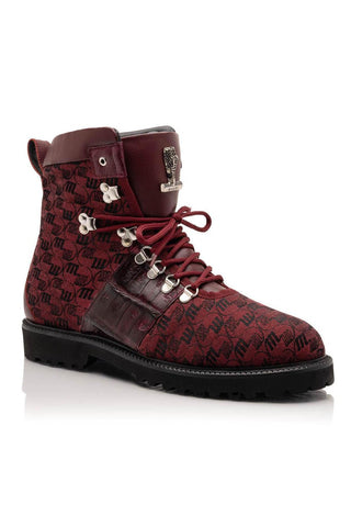 Mauri O.G 3272 Crocodile / Ostrich / Fabric / Leather Boot