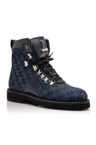 Mauri O.G 3272 Crocodile / Ostrich / Fabric / Leather Boot