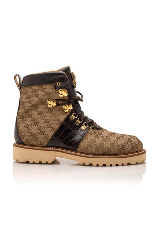 Mauri O.G 3272 Crocodile / Ostrich / Fabric / Leather Boot