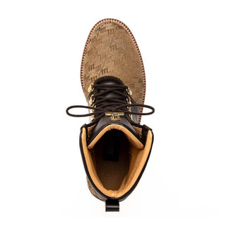 Mauri O.G 3272 Exotic Crocodile / Ostrich / Fabric / Calf-Skin Leather Boots (MA5630)-AmbrogioShoes