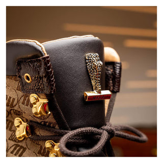 Mauri O.G 3272 Exotic Crocodile / Ostrich / Fabric / Calf-Skin Leather Boots (MA5630)-AmbrogioShoes