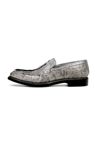 Mauri Orefici 4770/1 Exotic Crocodile / Nappa Leather Slip-On Loafer (MA5665)