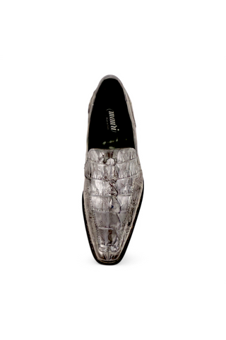 Mauri Orefici 4770/1 Exotic Crocodile / Nappa Leather Slip-On Loafer (MA5665)