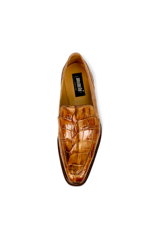 Mauri Orefici 4770/1 Exotic Crocodile / Nappa Leather Slip-On Loafer (MA5665)