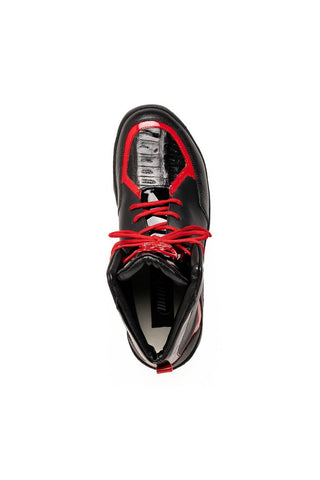 Mauri Polar 8439 Exotic Crocodile / Patent / Time Calf-Skin Leather Boots (MA5633)-AmbrogioShoes