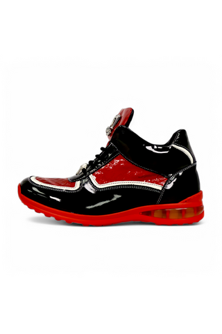 Mauri Quick M797 Crocodile / Patent High-Top Sneakers (MA5675)