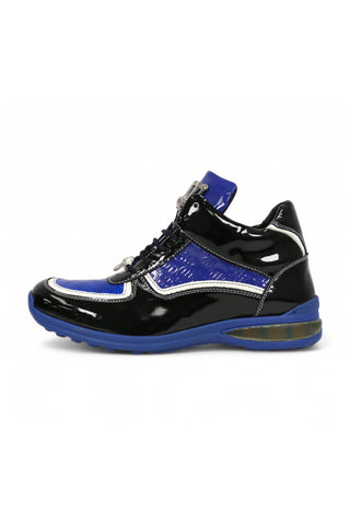 Mauri Quick M797 Crocodile / Patent High-Top Sneakers (MA5675)