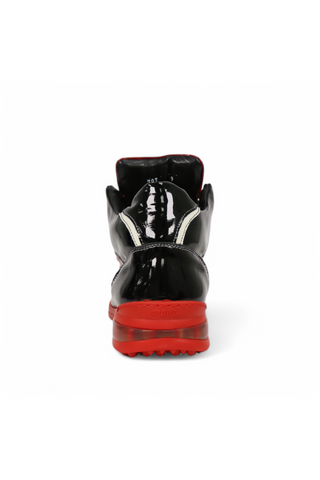 Mauri Quick M797 Exotic Crocodile / Patent High-Top Sneakers (MA5675)