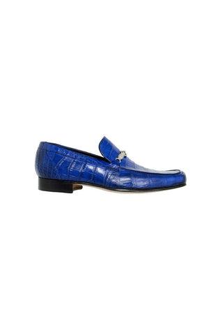 Mauri Regal Royal Blue Alligator Loafers 4894-2 (MA5126)