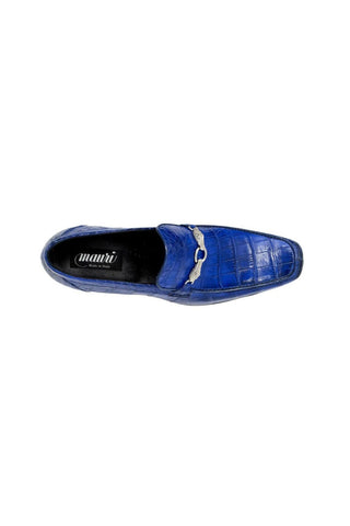 Mauri Regal Royal Blue Alligator Loafers 4894-2 (MA5126)