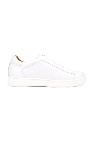 Mauri Regata 8478/14 Crocodile & Leather Slip-On Sneaker