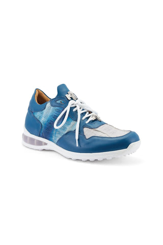 Mauri Runner 8457 Crocodile & Leather Sneaker