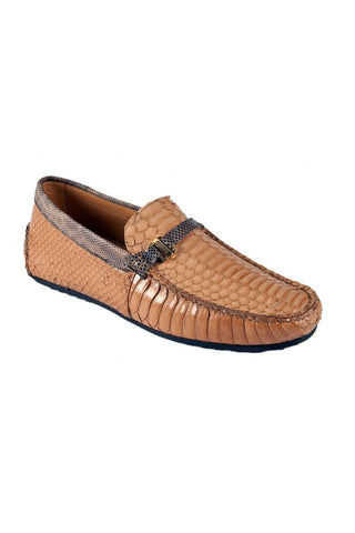 Mauri Sand Dune Exotic Snake-Skin / Karung -Casual Moccasins 3410 (MAO1042)