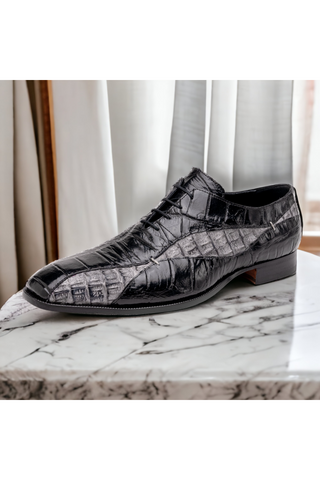 Mauri Scarface 3227 Alligator Skin & Hornback Oxfords (MA5583)