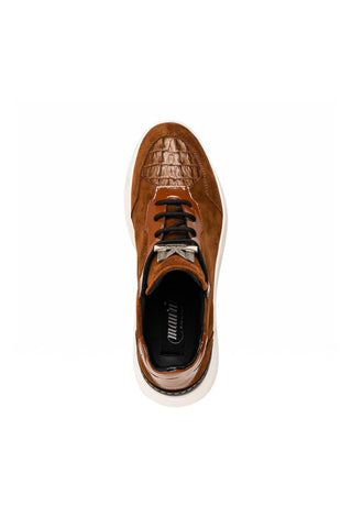 Mauri Scratch 8492 Hornback / Suede / Patent High-Top Sneaker