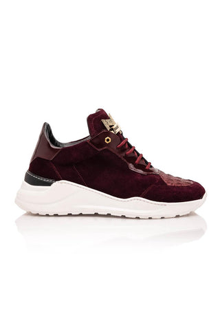 Mauri Scratch 8492 Hornback / Suede / Patent High-Top Sneaker
