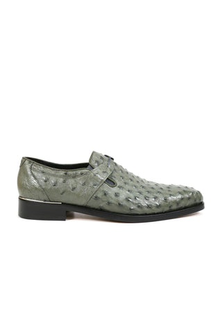 Mauri Serpentine Green Ostrich Oxfords 4883 (MAO1027)