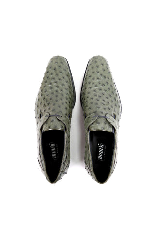 Mauri Serpentine Green Ostrich Oxfords 4883 (MAO1027)