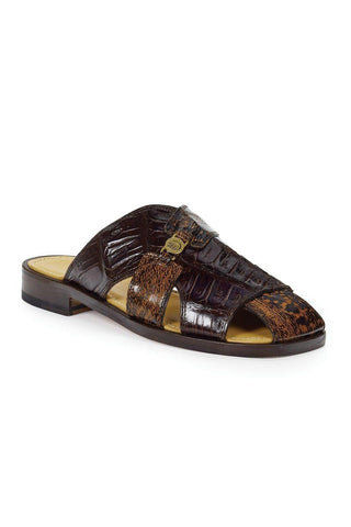 Mauri Shark & Baby Croc Sport Rust Sandals Art 1615 (MA4661)