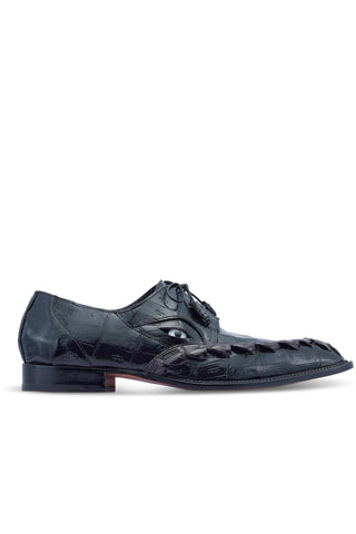 Mauri Slayer Crocodile Skin Derby-AmbrogioShoes