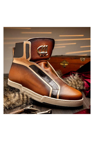 Mauri Sleek 8497 Crocodile / Time / Nappa Sneaker