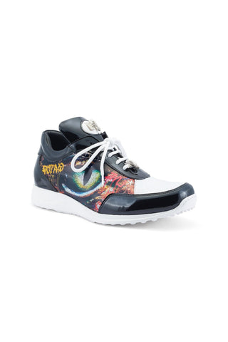 Mauri Solace 8741/2 Crocodile Skin / Patent / Leather Sneakers (MA5548)