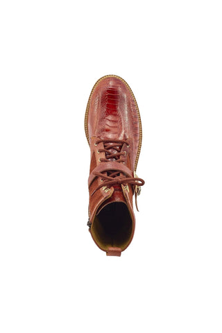 Mauri Soldier 4997 Ostrich Leg / Suede Hiking Boots (MA5479)