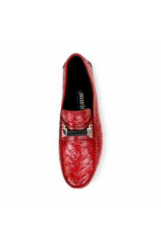 Mauri Sprinter 3517/5 Ostrich Horsebit Slip-On Driver (MA5662)