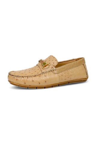 Mauri Sprinter 3517/5 Ostrich Horsebit Slip-On Driver (MA5662)