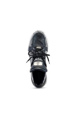 Mauri Supreme 8440/1 Crocodile / Fabric / Leather Sneakers (MA5490)